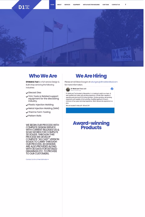 D1-Mold-Tool Homepage 1440px