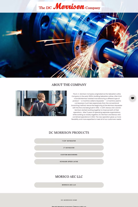 Dc-Morrison-Company Homepage 1440px