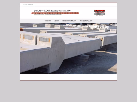 De-Am-Ron-Building-Systems Homepage 1440px