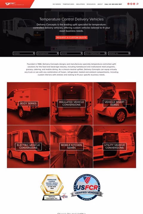 Delivery-Concepts Homepage 1440px