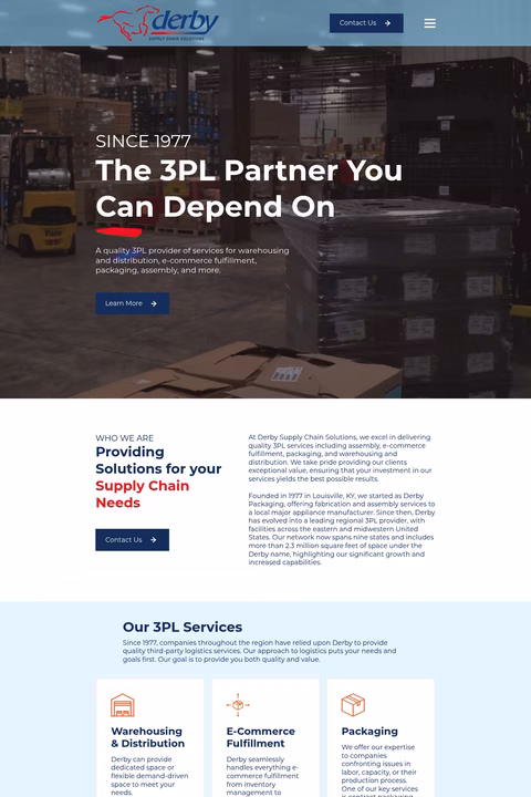 Derby-Supply-Chain-Solutions Homepage 1440px