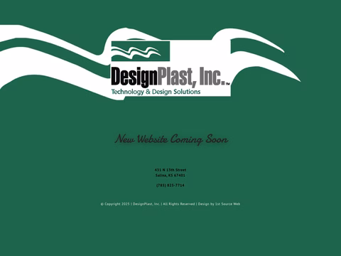 Designplast Homepage 1440px