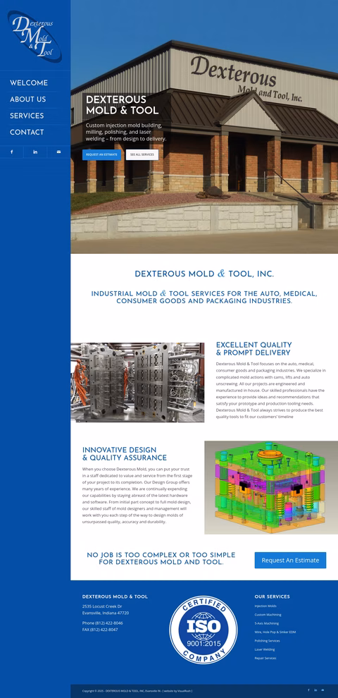 Dexterous-Mold-Tool Homepage 1440px