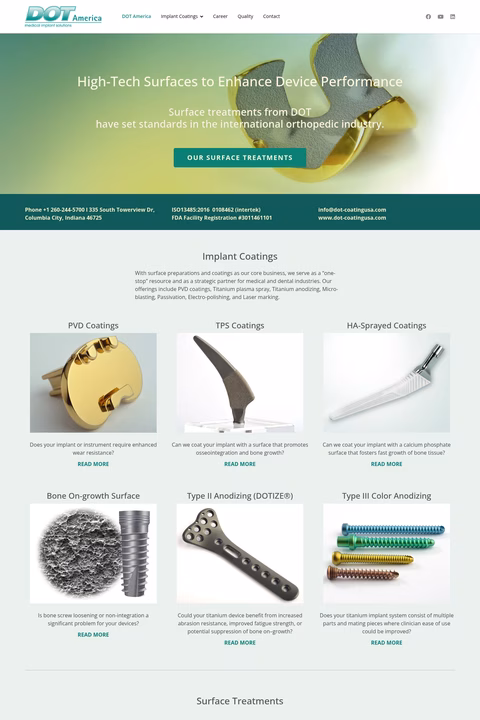 Dot-America Homepage 1440px