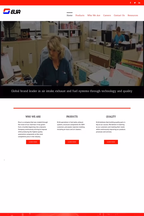 Elsa Homepage 1440px