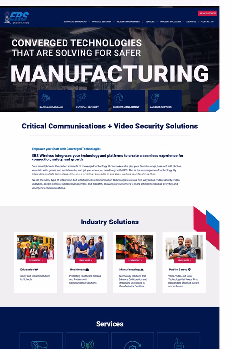 Ers-Wireless Homepage 1440px