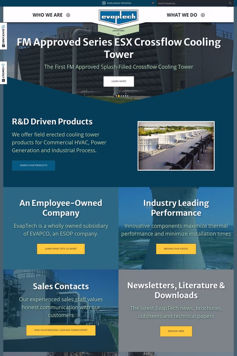 Evaptech Homepage 1440px