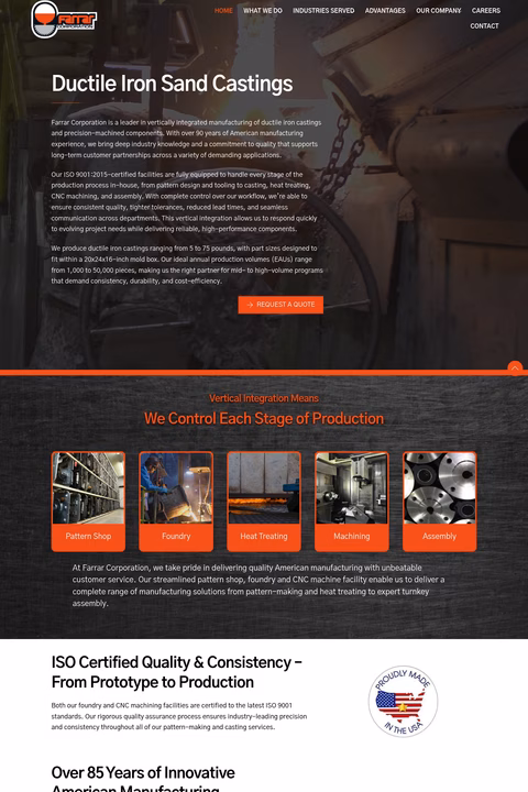 Farrar-Corporation Homepage 1440px