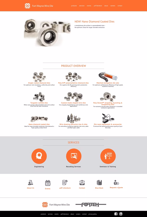 Fort-Wayne-Wire-Die Homepage 1440px