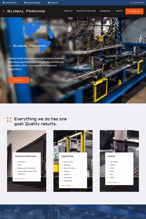 Global-Forming Homepage 1440px