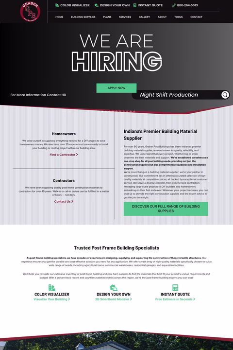 Graber-Post-Buildings Homepage 1440px