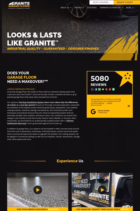 Granite-Garage-Floors Homepage 1440px