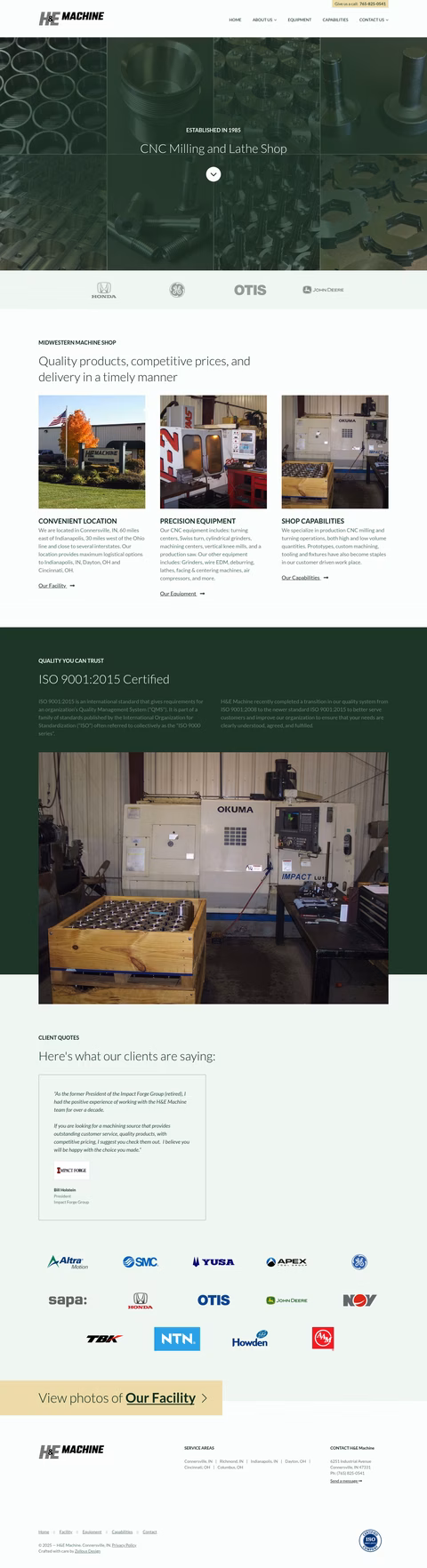 H-E-Machine Homepage 1440px