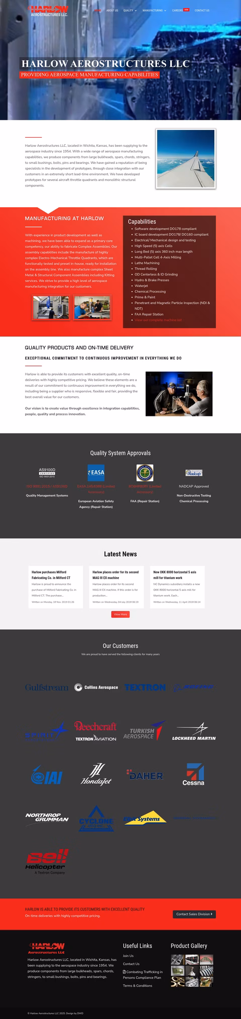 Harlow-Aerostructures Homepage 1440px