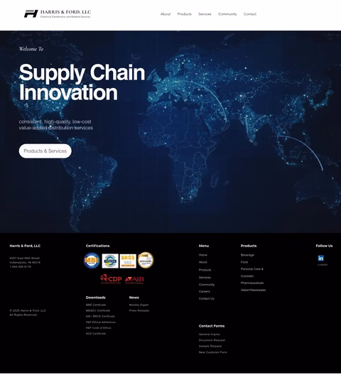 Harris-Ford Homepage 1440px