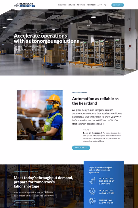 Heartland-Automation Homepage 1440px