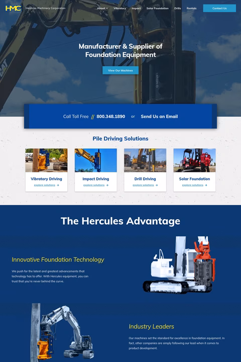 Hercules-Machinery-Corporation Homepage 1440px