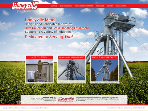 Honeyville-Metal Homepage 1440px