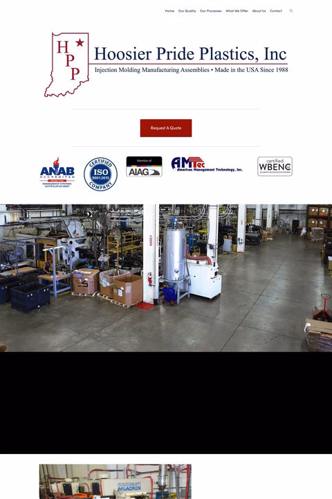 Hoosier-Pride-Plastics Homepage 1440px