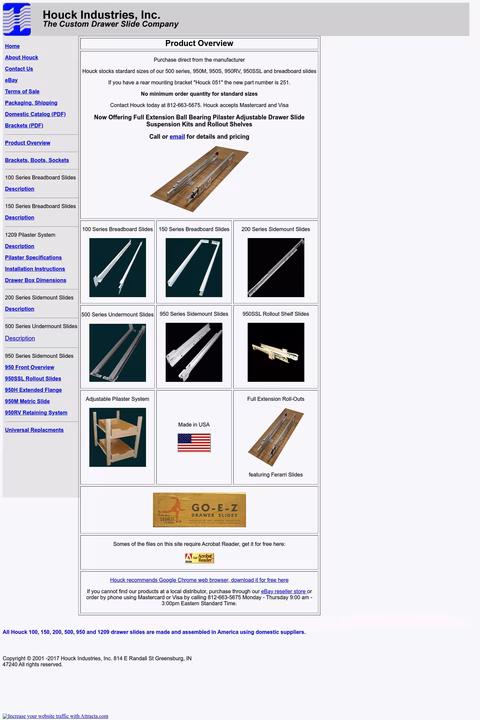 Houck-Industries Homepage 1440px