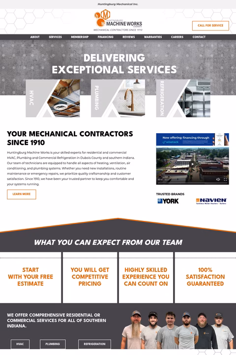 Huntingburg-Machine-Works Homepage 1440px