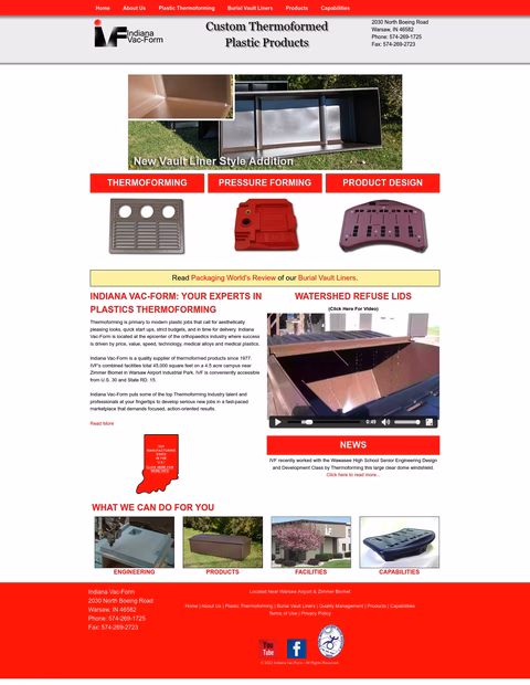 Indiana-Vac-Form Homepage 1440px