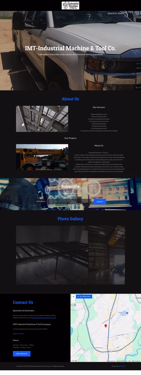 Industrial-Machine-Tool Homepage 1440px