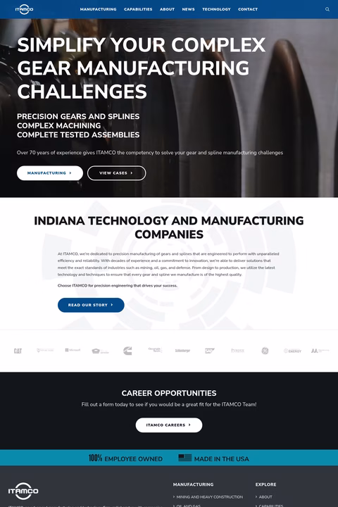 Itamco Homepage 1440px