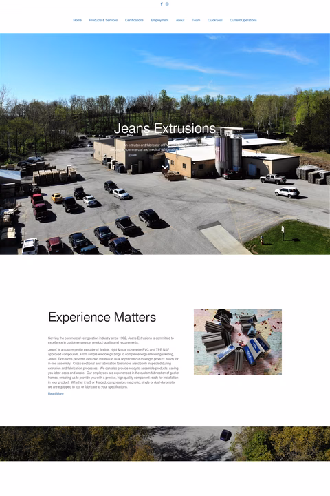 Jeans-Extrusions Homepage 1440px