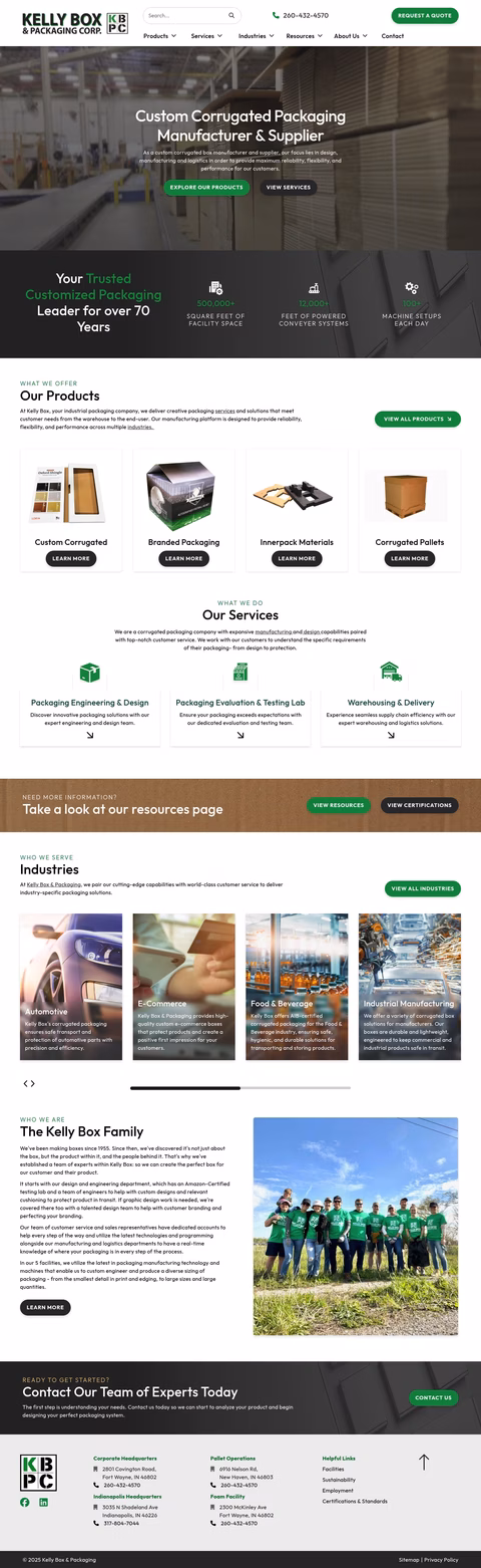 Kelly-Box-Packaging Homepage 1440px