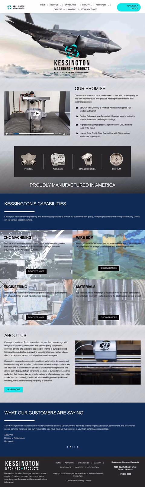 Kessington-Aerospace Homepage 1440px