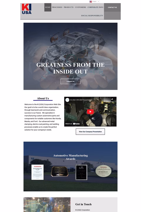 Ki-Usa Homepage 1440px