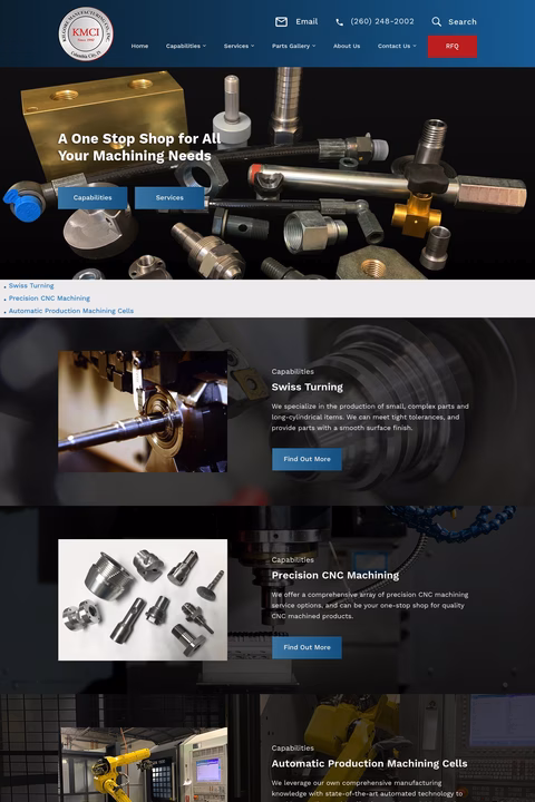 Kilgore-Manufacturing-Company Homepage 1440px