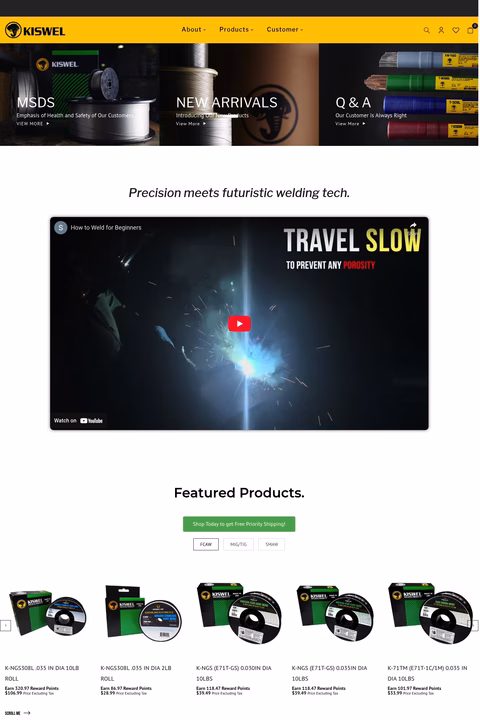 Kiswel Homepage 1440px
