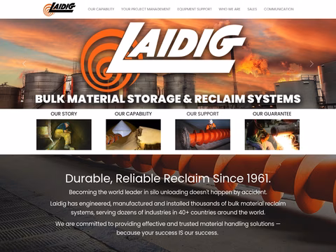 Laidig-Systems Homepage 1440px