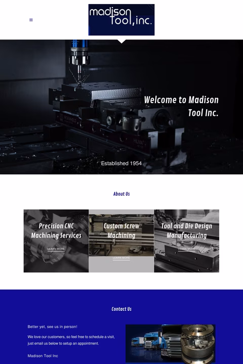 Madison-Tool-Inc Homepage 1440px