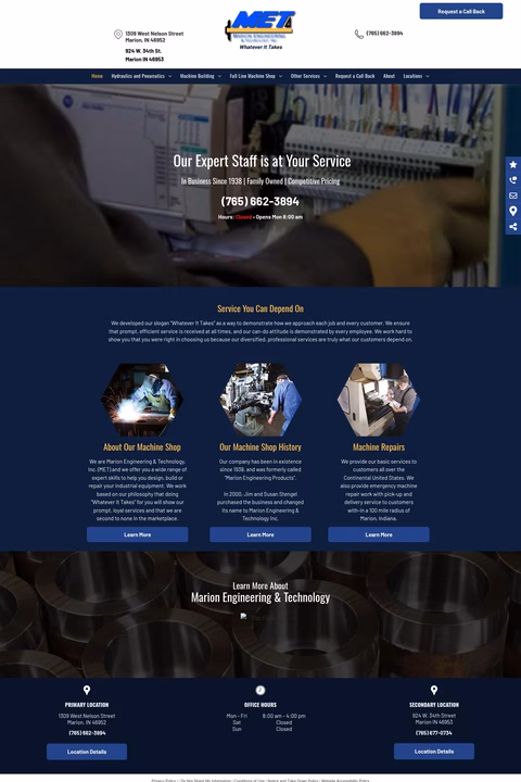 Marion-Engineering-Technology Homepage 1440px
