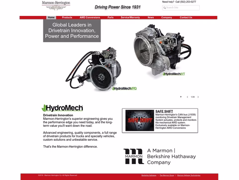 Marmon-Herrington Homepage 1440px