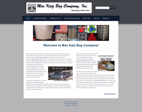 Max-Katz-Bag-Company Homepage 1440px