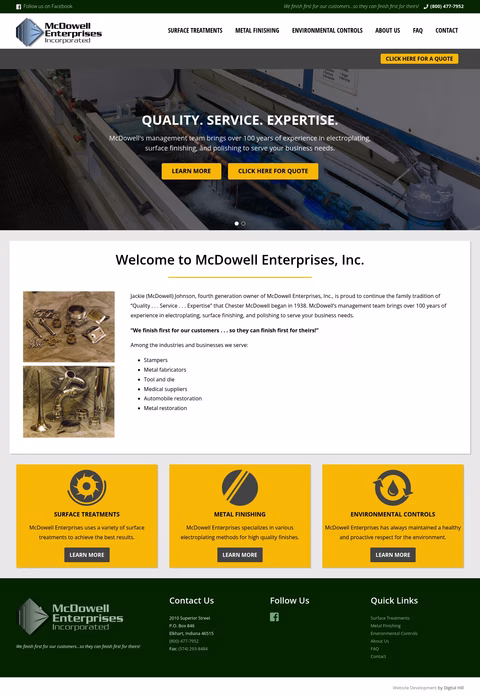 Mcdowell-Enterprises Homepage 1440px