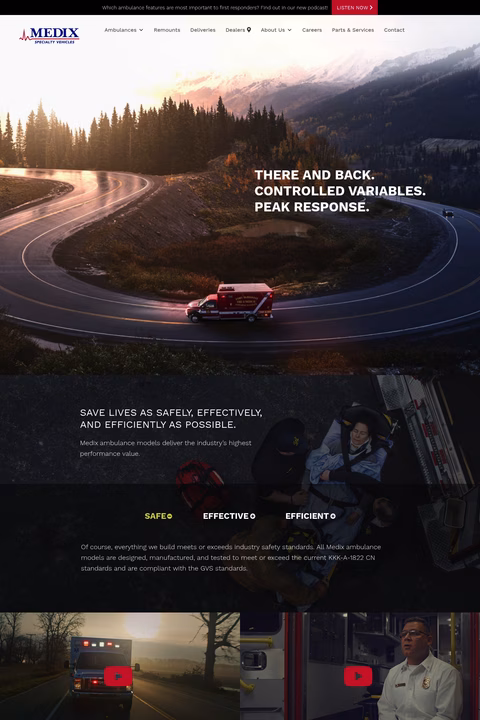 Medix-Specialty-Vehicles Homepage 1440px