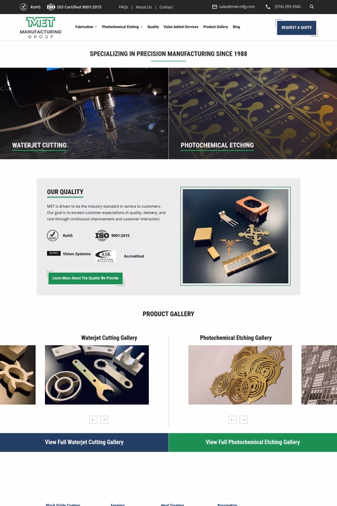 Met-Manufacturing-Group Homepage 1440px