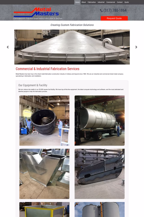 Metal-Masters Homepage 1440px