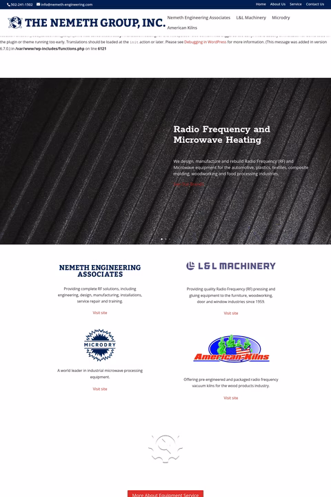 The-Nemeth-Group Homepage 1440px