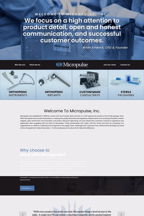 Micropulse Homepage 1440px