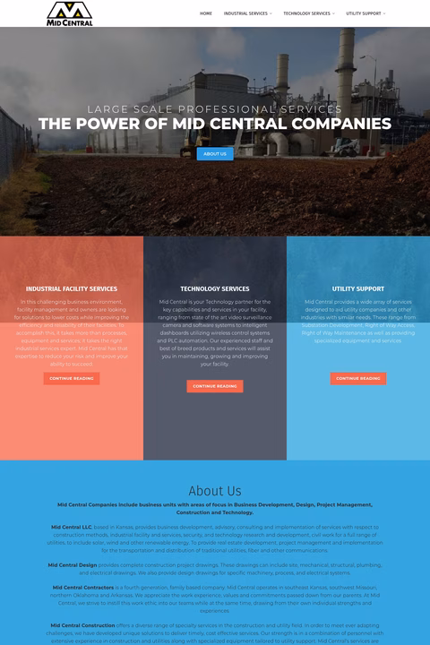Mid-Central-Companies Homepage 1440px