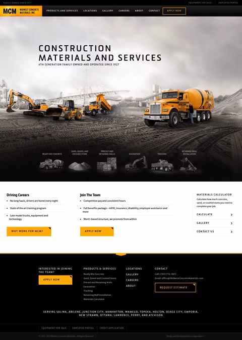 Midwest-Concrete-Materials Homepage 1440px