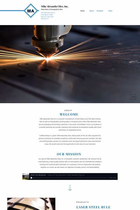 Mike-Alexander-Dies Homepage 1440px