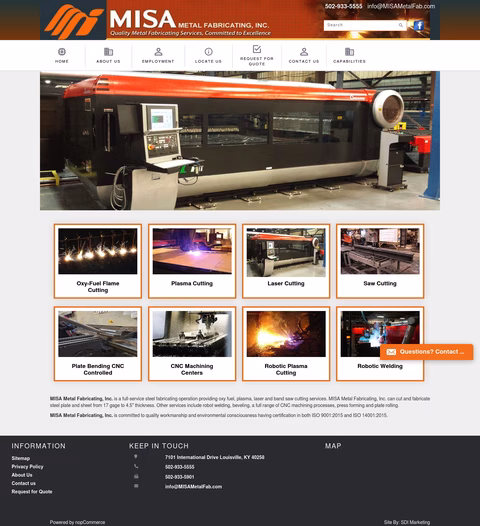 Misa-Metal-Fabricating Homepage 1440px