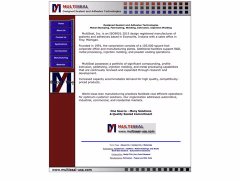 Multiseal Homepage 1440px